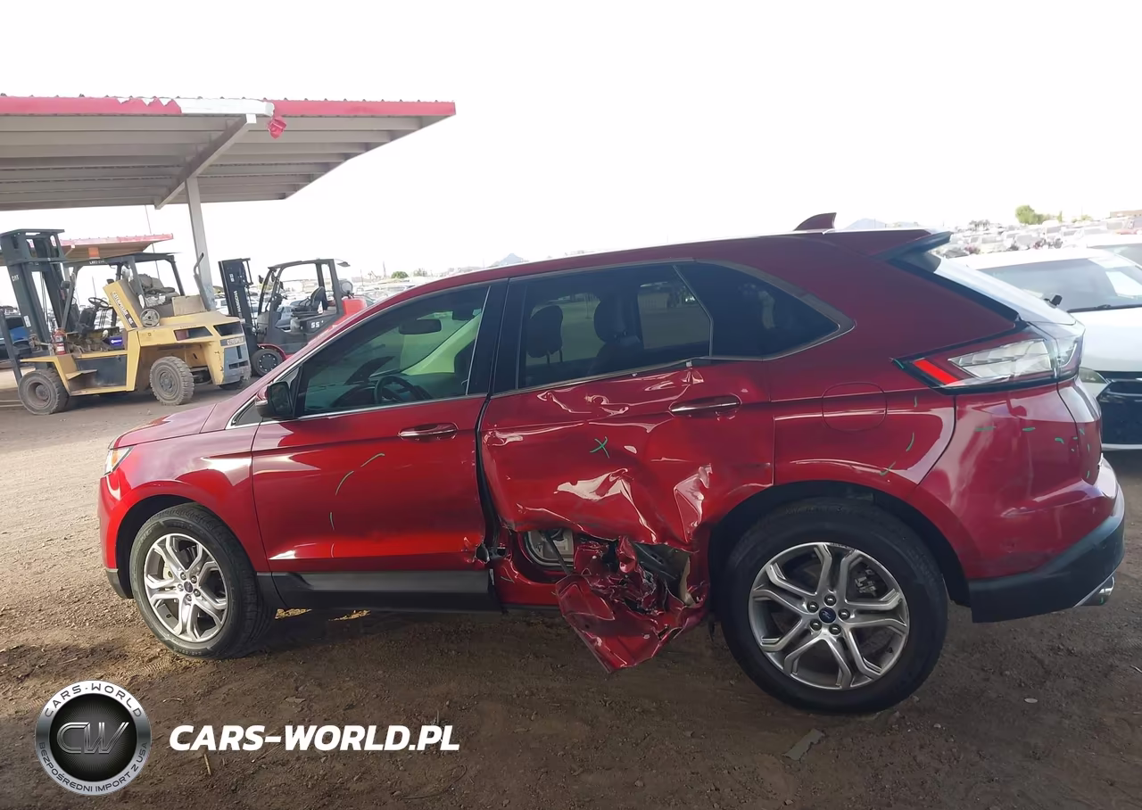 2017 Ford Edge Titanium VIN:2FMPK4K88HBB21495 - 14