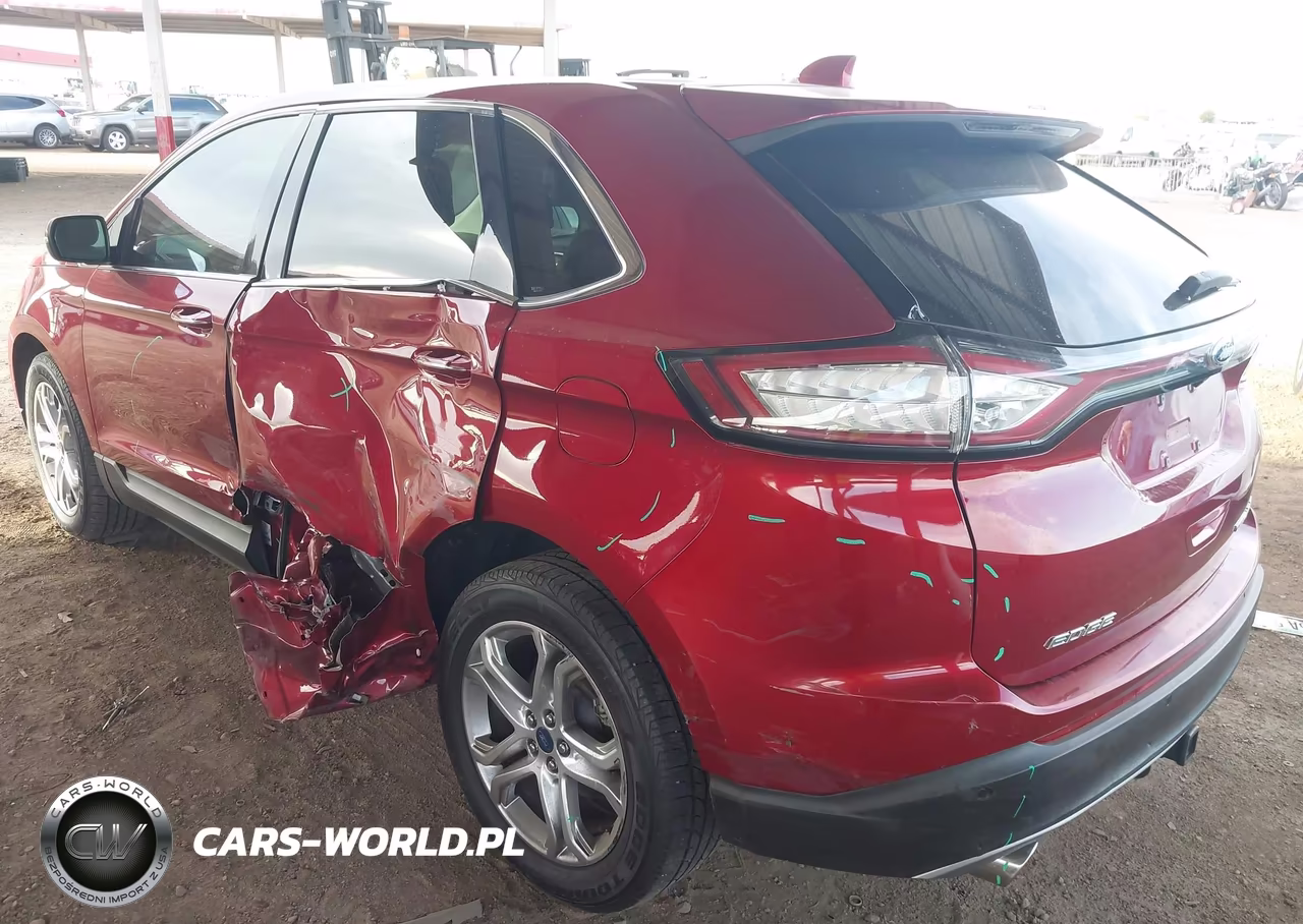 2017 Ford Edge Titanium VIN:2FMPK4K88HBB21495 - 3