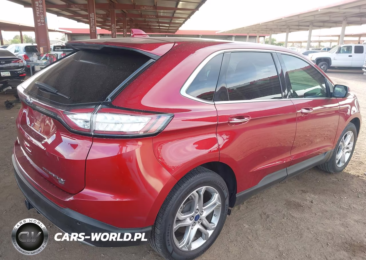 2017 Ford Edge Titanium VIN:2FMPK4K88HBB21495 - 4