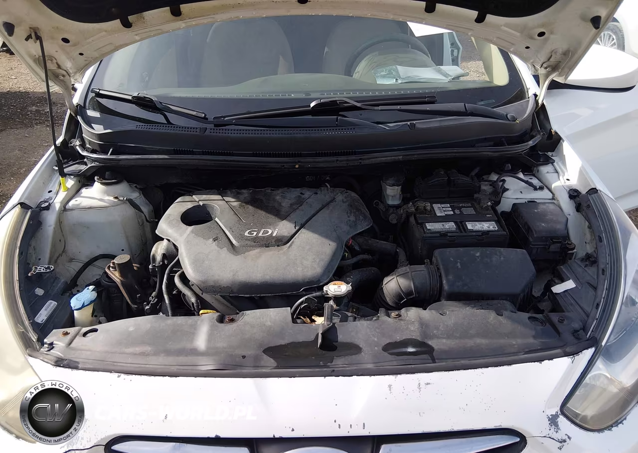 2013 Hyundai Accent Gls VIN:KMHCU4AE3DU303206 - 10