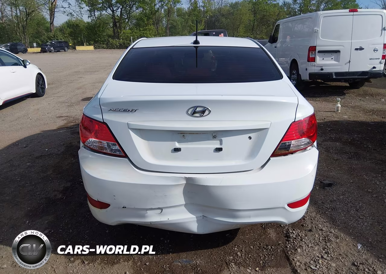 2013 Hyundai Accent Gls VIN:KMHCU4AE3DU303206 - 16