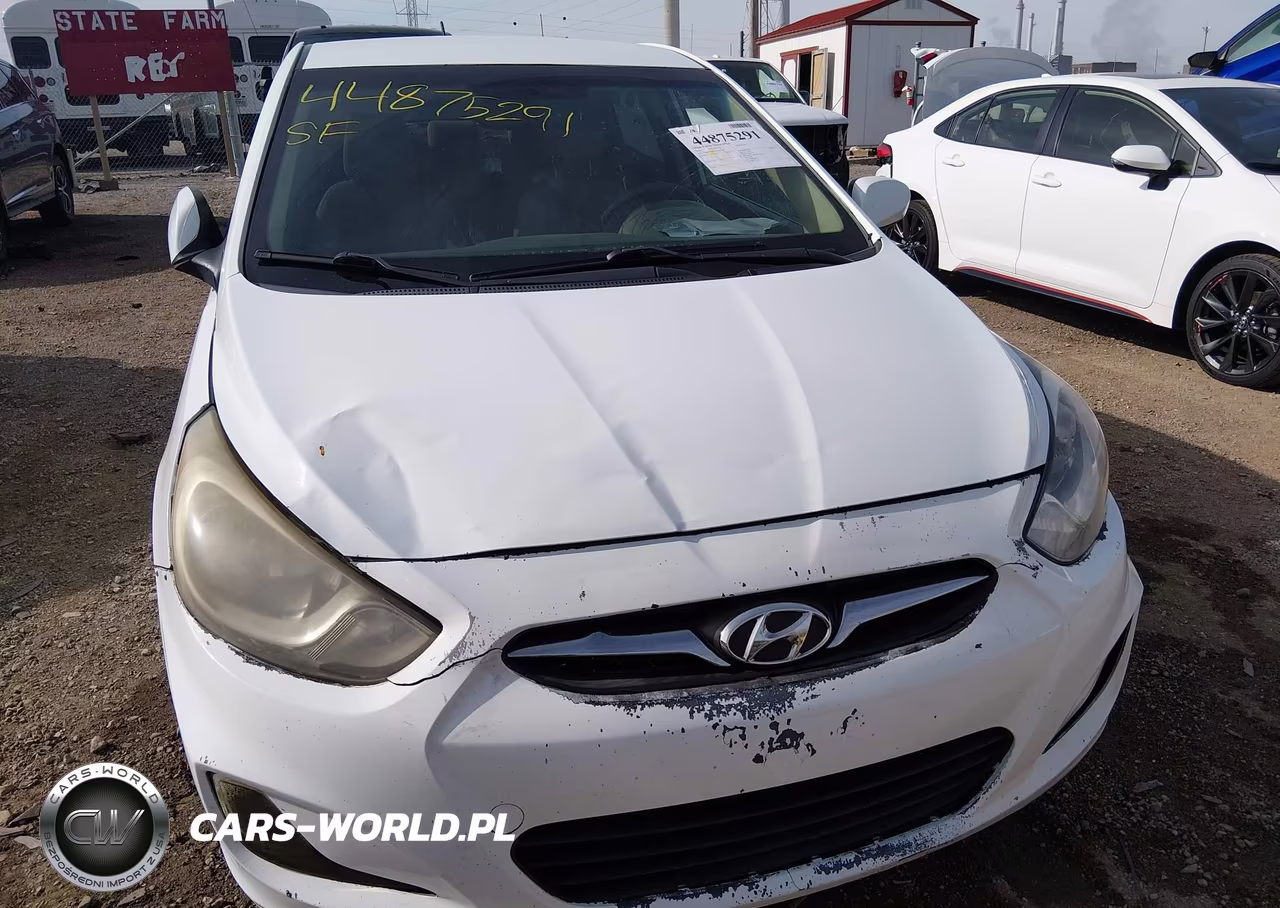 2013 Hyundai Accent Gls VIN:KMHCU4AE3DU303206 - 17