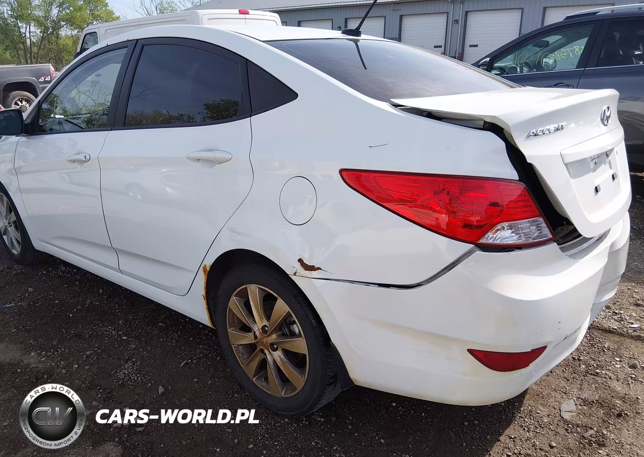 2013 Hyundai Accent Gls VIN:KMHCU4AE3DU303206 - 18
