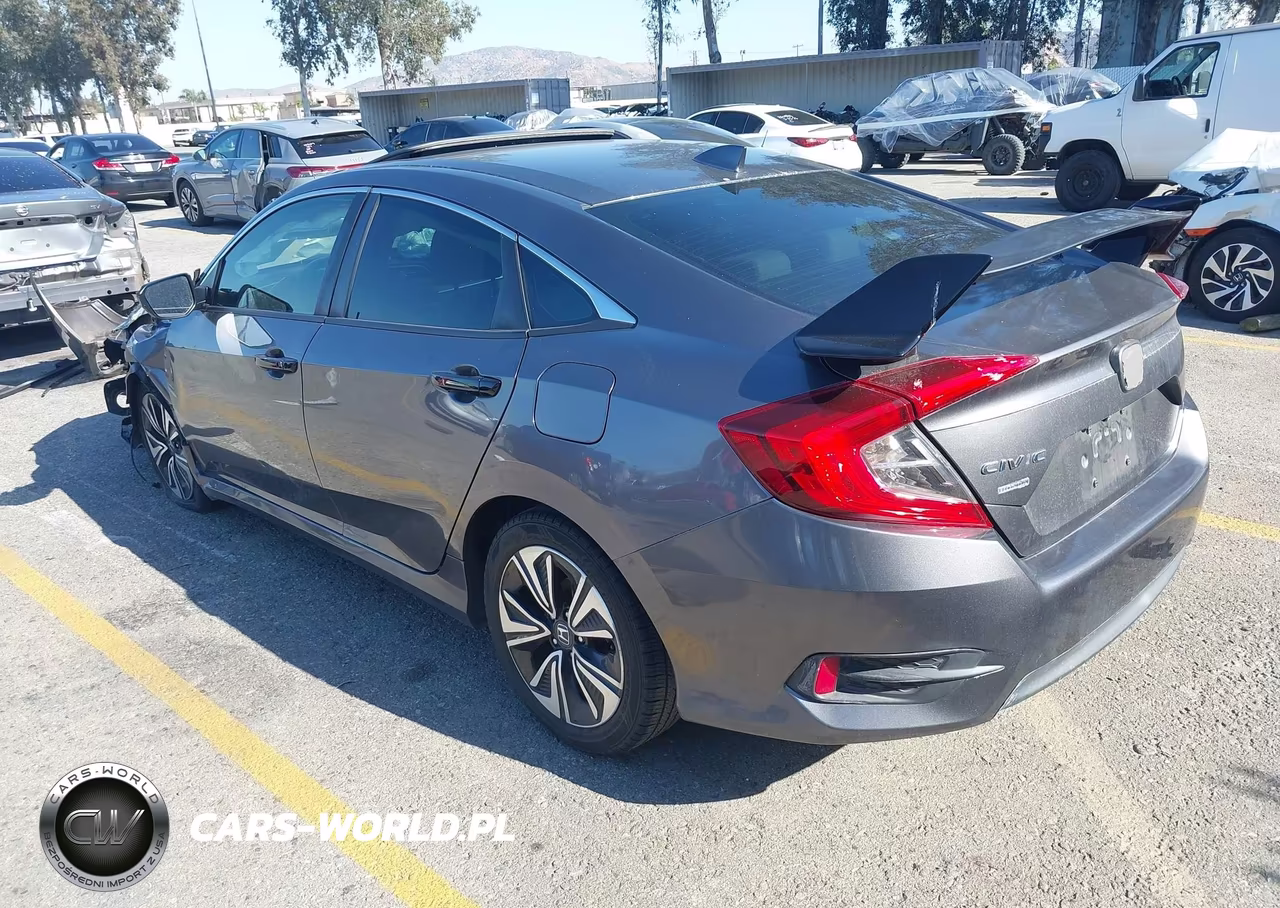 2018 Honda Civic Ex-L VIN:JHMFC1F74JX037698 - 3