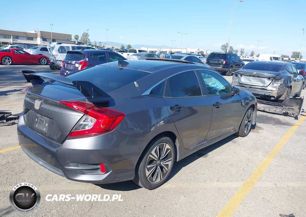 2018 Honda Civic Ex-L VIN:JHMFC1F74JX037698 - 4