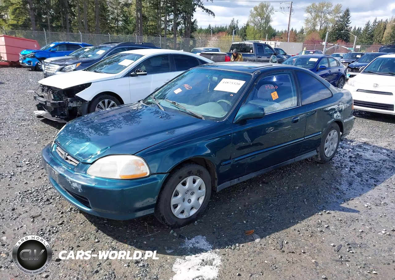 1998 Honda Civic Ex VIN:1HGEJ8141WL032421 - 2