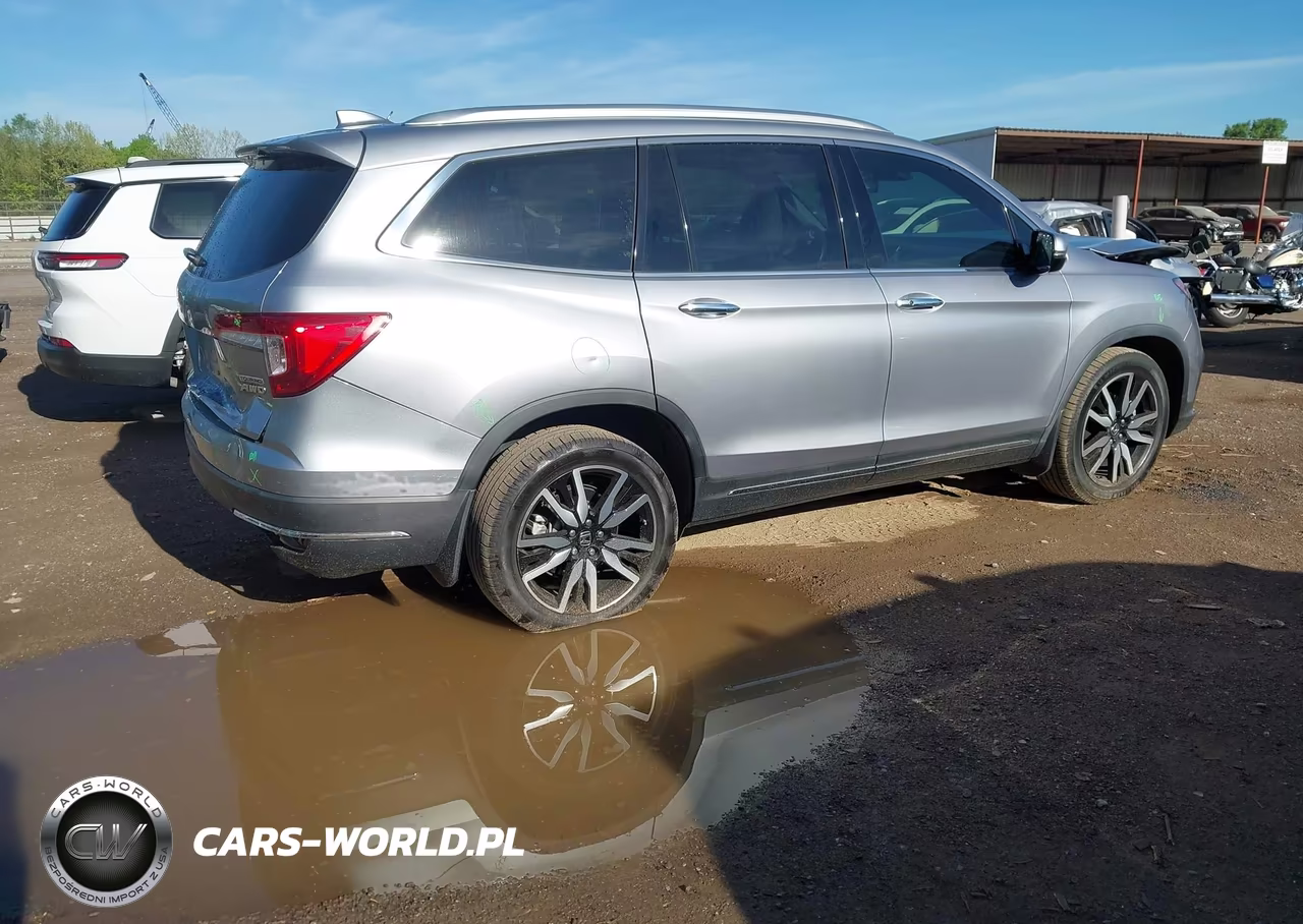 2022 Honda Pilot Awd Touring 7 Passenger VIN:5FNYF6H69NB078945 - 4