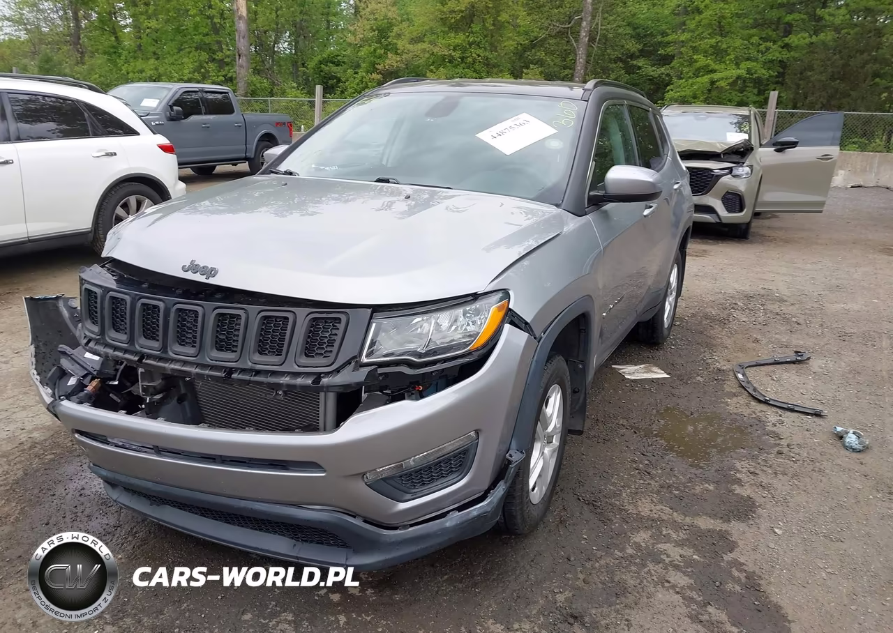 2020 Jeep Compass Sport Fwd VIN:3C4NJCAB3LT102212 - 2