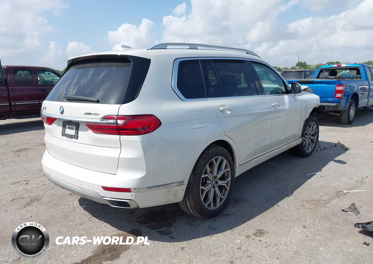 2021 BMW X7 xDrive40I VIN:5UXCW2C06M9G77687 - 4