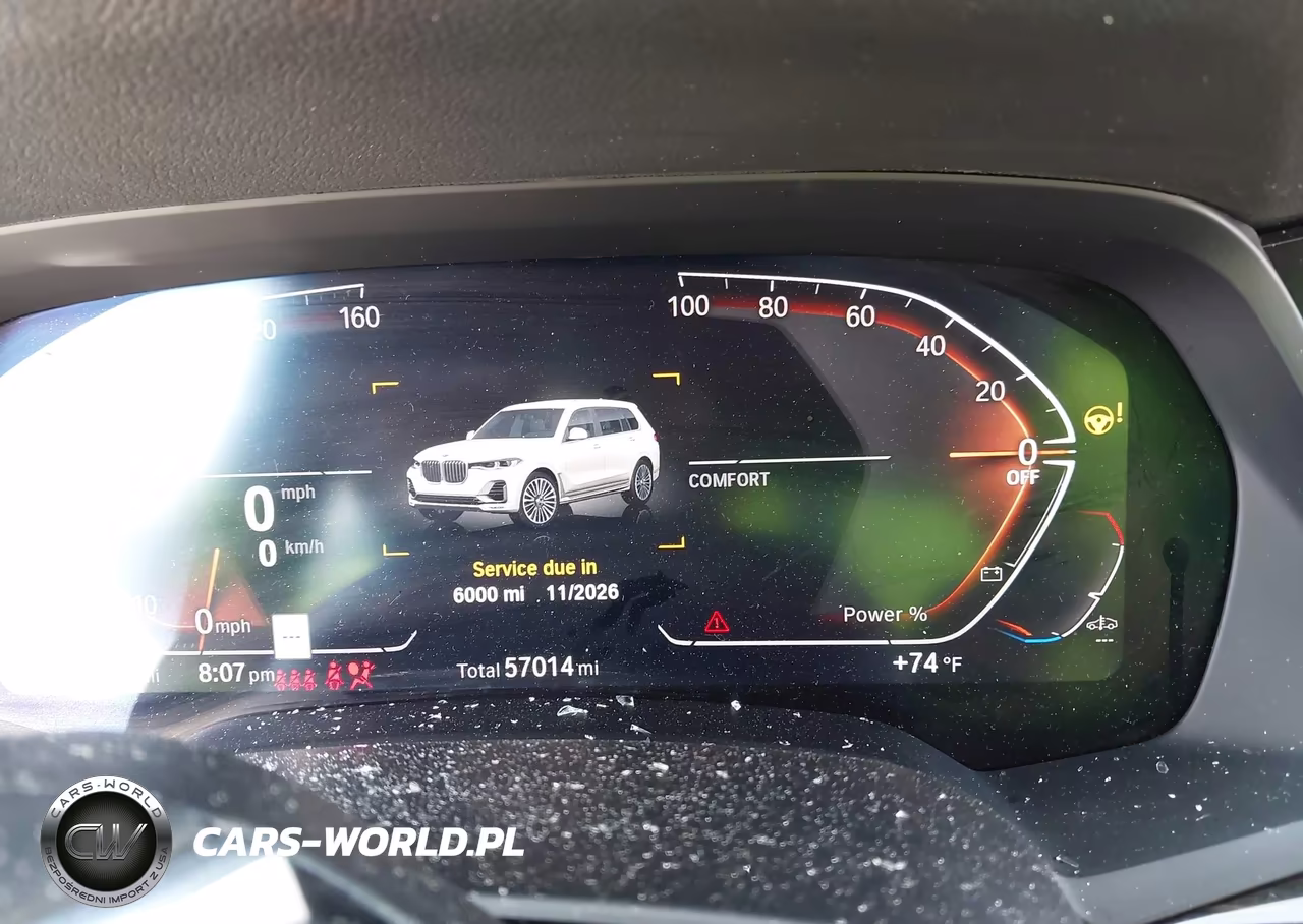 2021 BMW X7 xDrive40I VIN:5UXCW2C06M9G77687 - 7