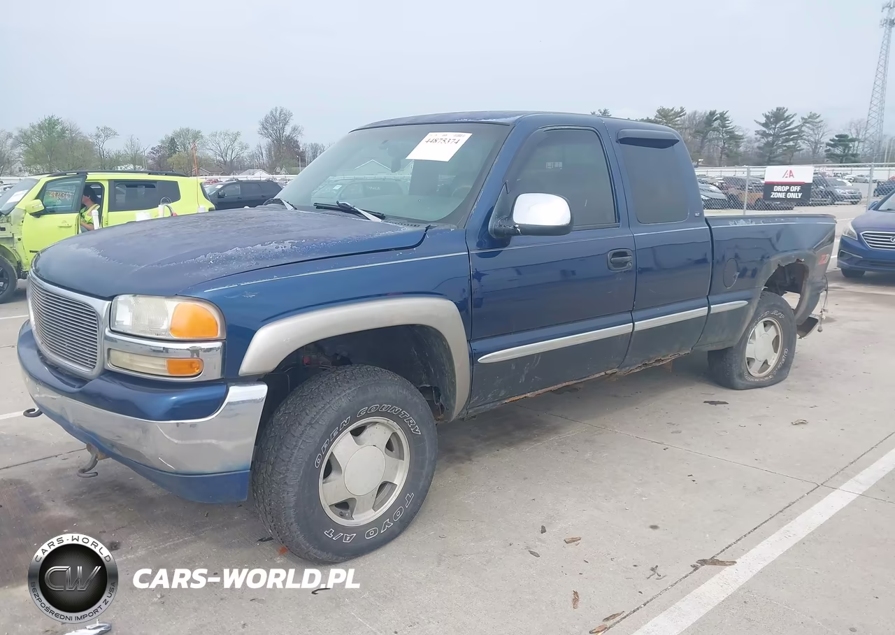 1999 GMC Sierra 1500 Sle VIN:2GTEK19T3X1540153 - 2
