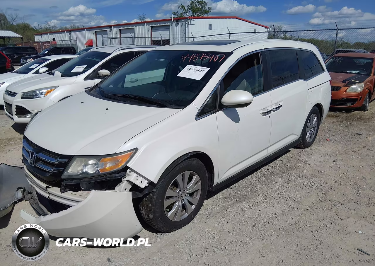 2015 Honda Odyssey Ex-L VIN:5FNRL5H68FB029566 - 2