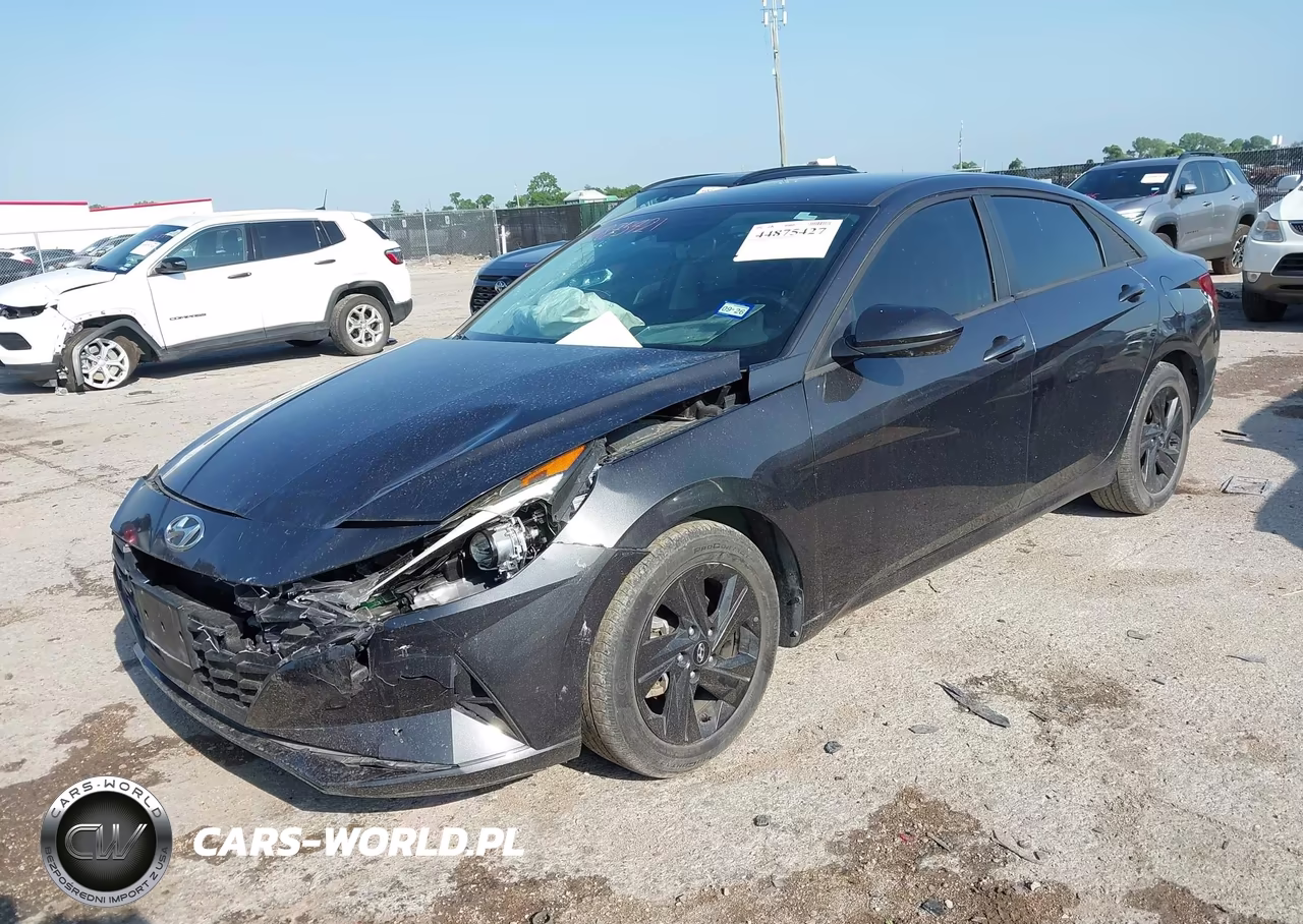 2021 Hyundai Elantra Sel VIN:5NPLS4AG0MH032675 - 2