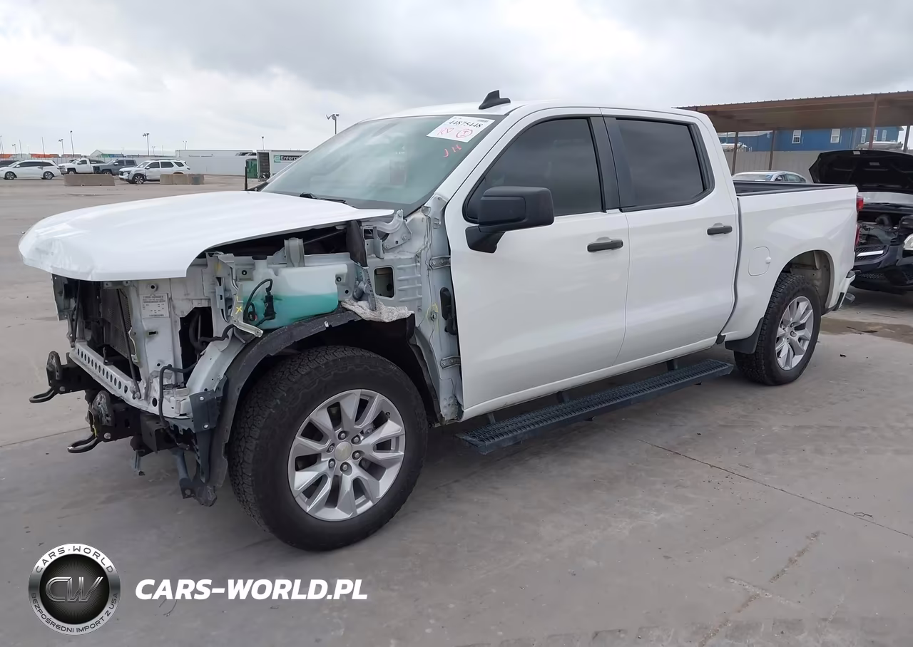 2021 Chevrolet Silverado 1500 2Wd Short Bed Custom VIN:3GCPWBEHXMG171363 - 2