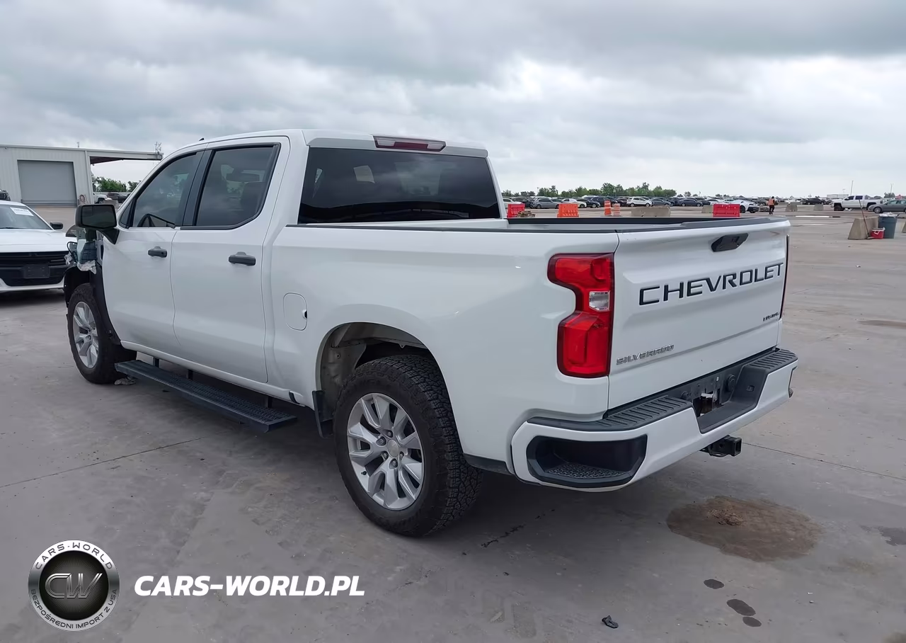 2021 Chevrolet Silverado 1500 2Wd Short Bed Custom VIN:3GCPWBEHXMG171363 - 3