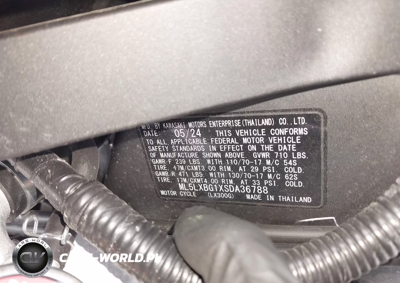 2025 Kawasaki Klx300 S VIN:ML5LXBG1XSDA36788 - 10