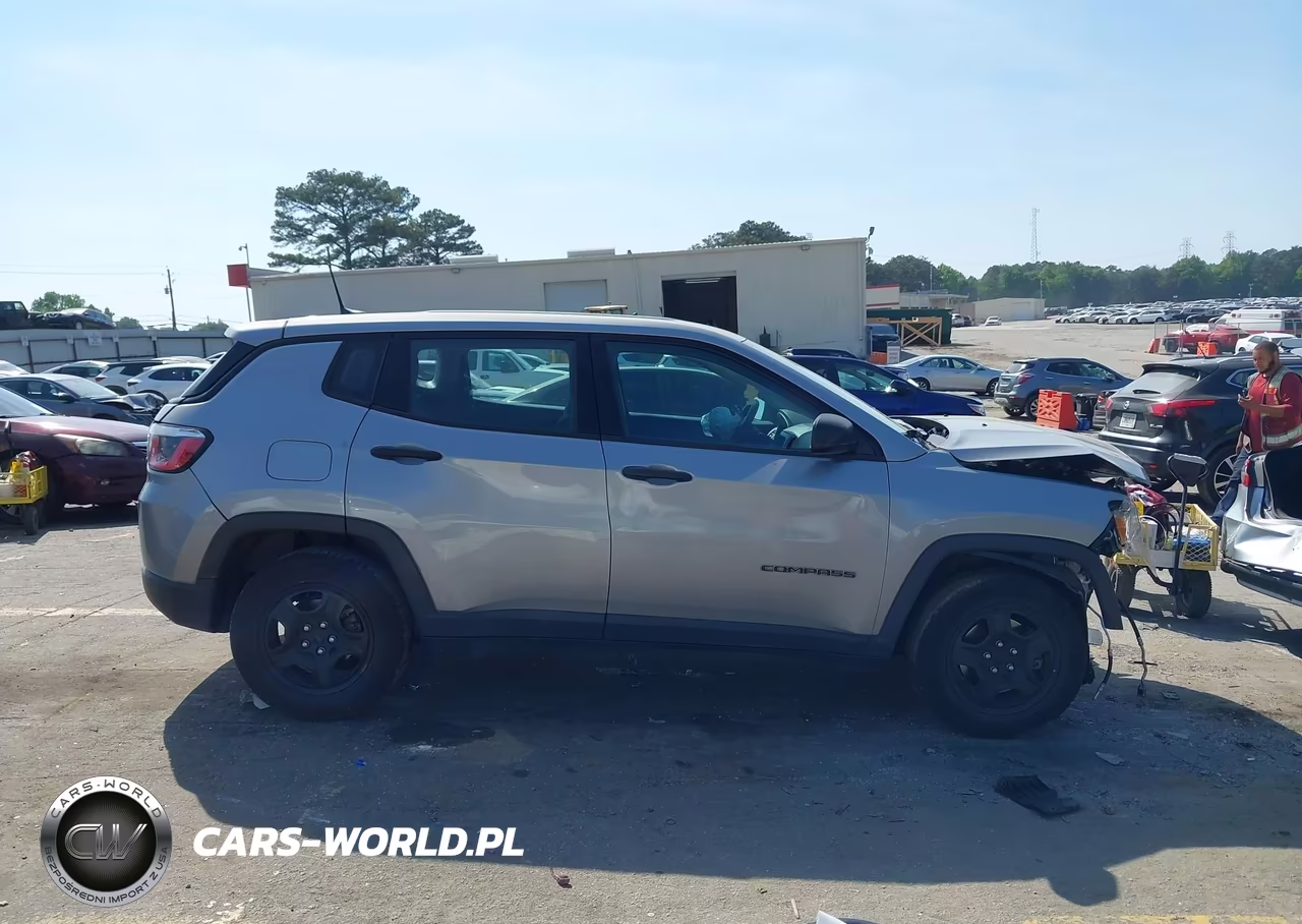 2020 Jeep Compass Sport Fwd VIN:3C4NJCAB5LT230466 - 14