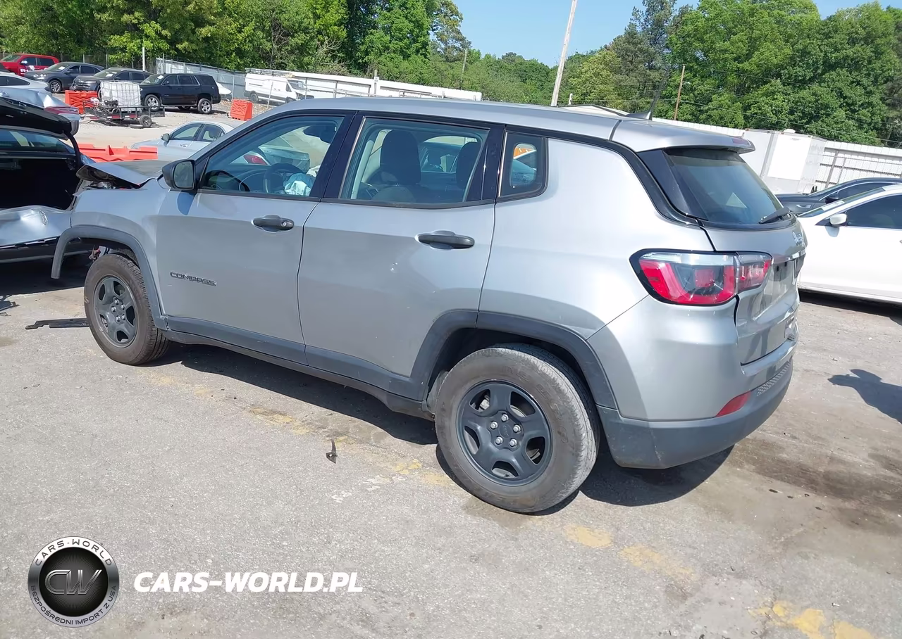 2020 Jeep Compass Sport Fwd VIN:3C4NJCAB5LT230466 - 3