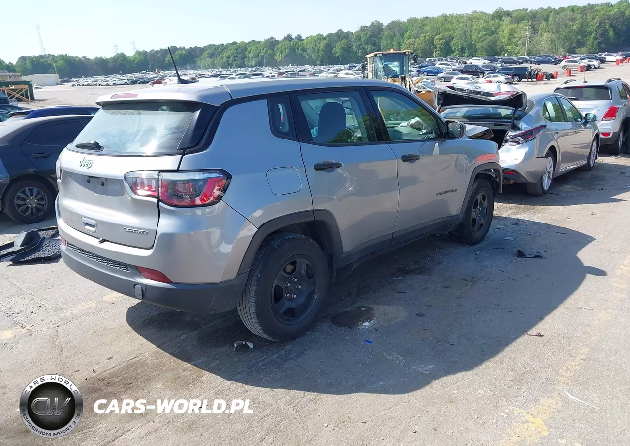 2020 Jeep Compass Sport Fwd VIN:3C4NJCAB5LT230466 - 4