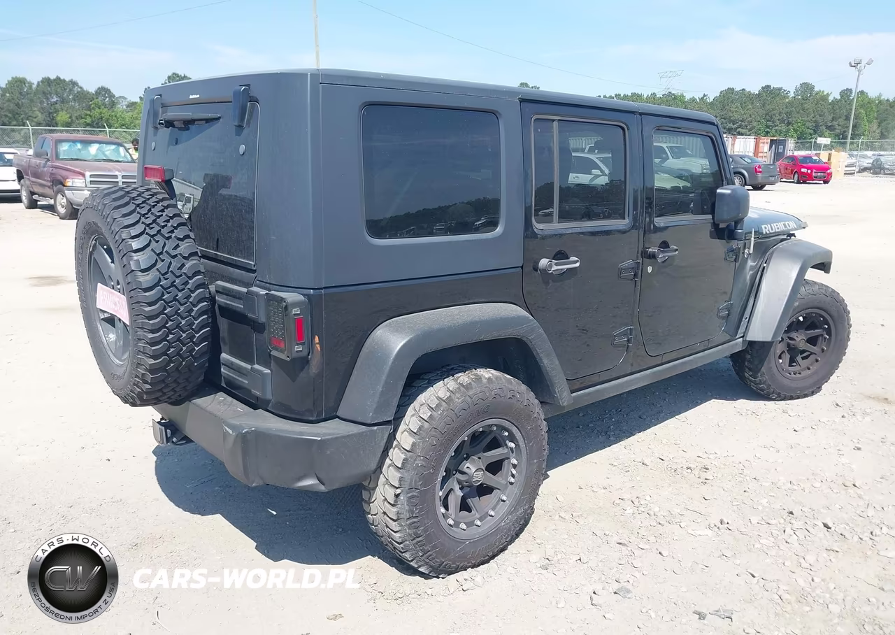 2008 Jeep Wrangler Unlimited Rubicon VIN:1J8GA69108L654526 - 4