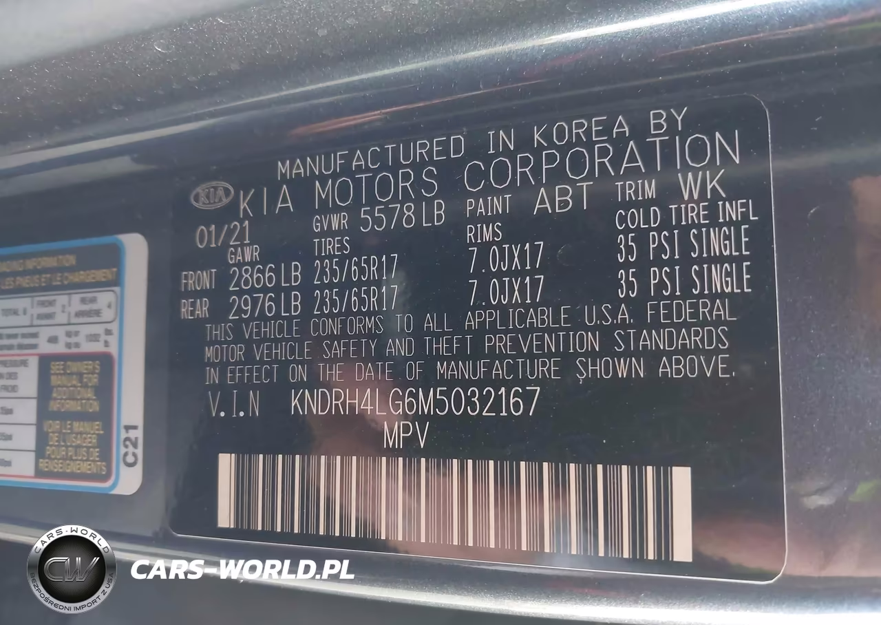 2021 Kia Sorento Hybrid Ex VIN:KNDRH4LG6M5032167 - 9