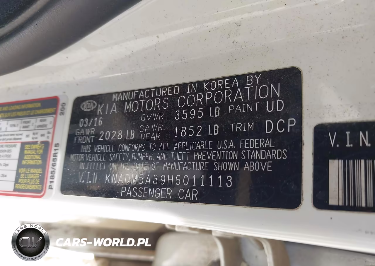 2017 Kia Rio Lx VIN:KNADM5A39H6011113 - 9
