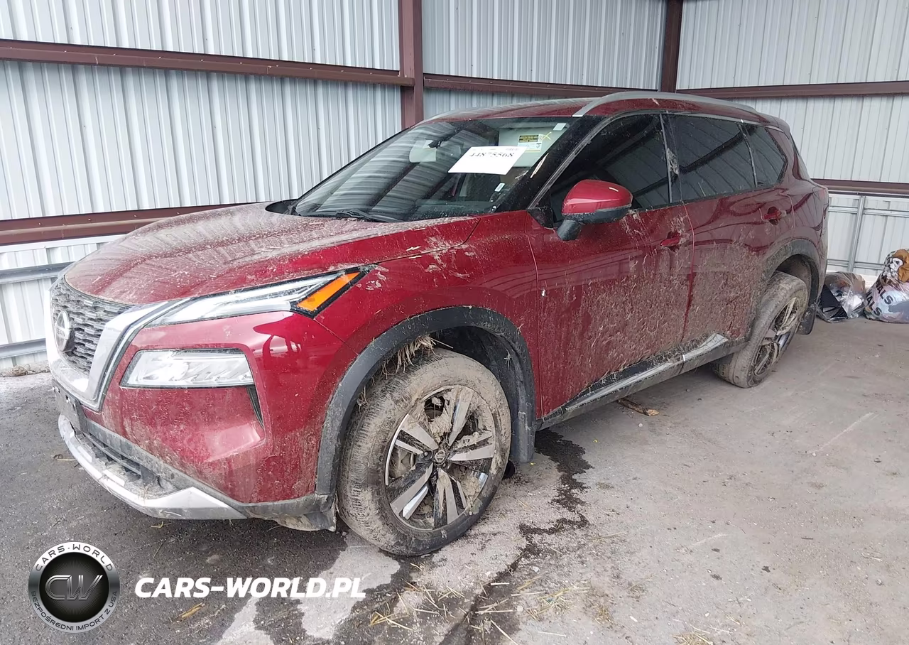 2021 Nissan Rogue Platinum Intelligent Awd VIN:JN8AT3DD8MW321480 - 2