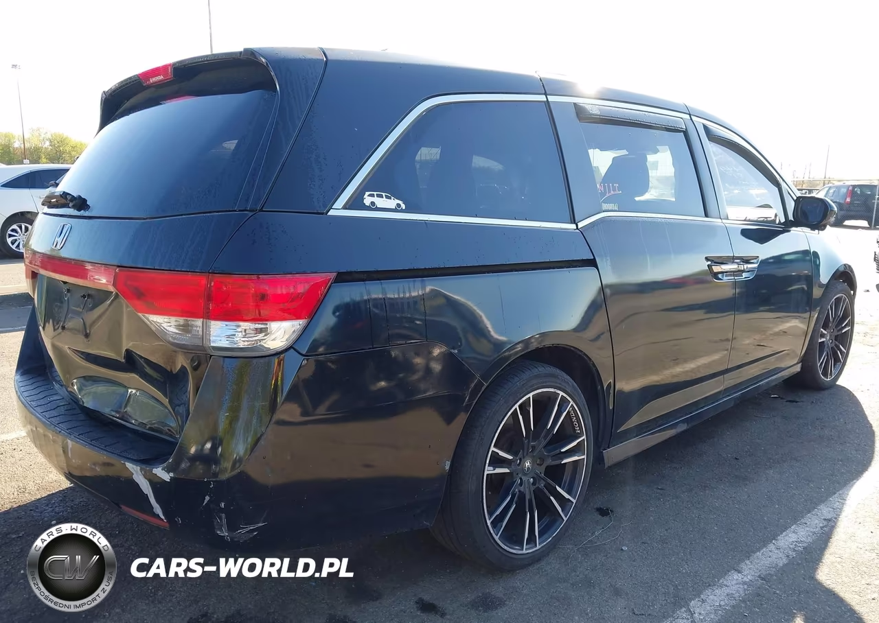 2014 Honda Odyssey Ex-L VIN:5FNRL5H64EB103449 - 4