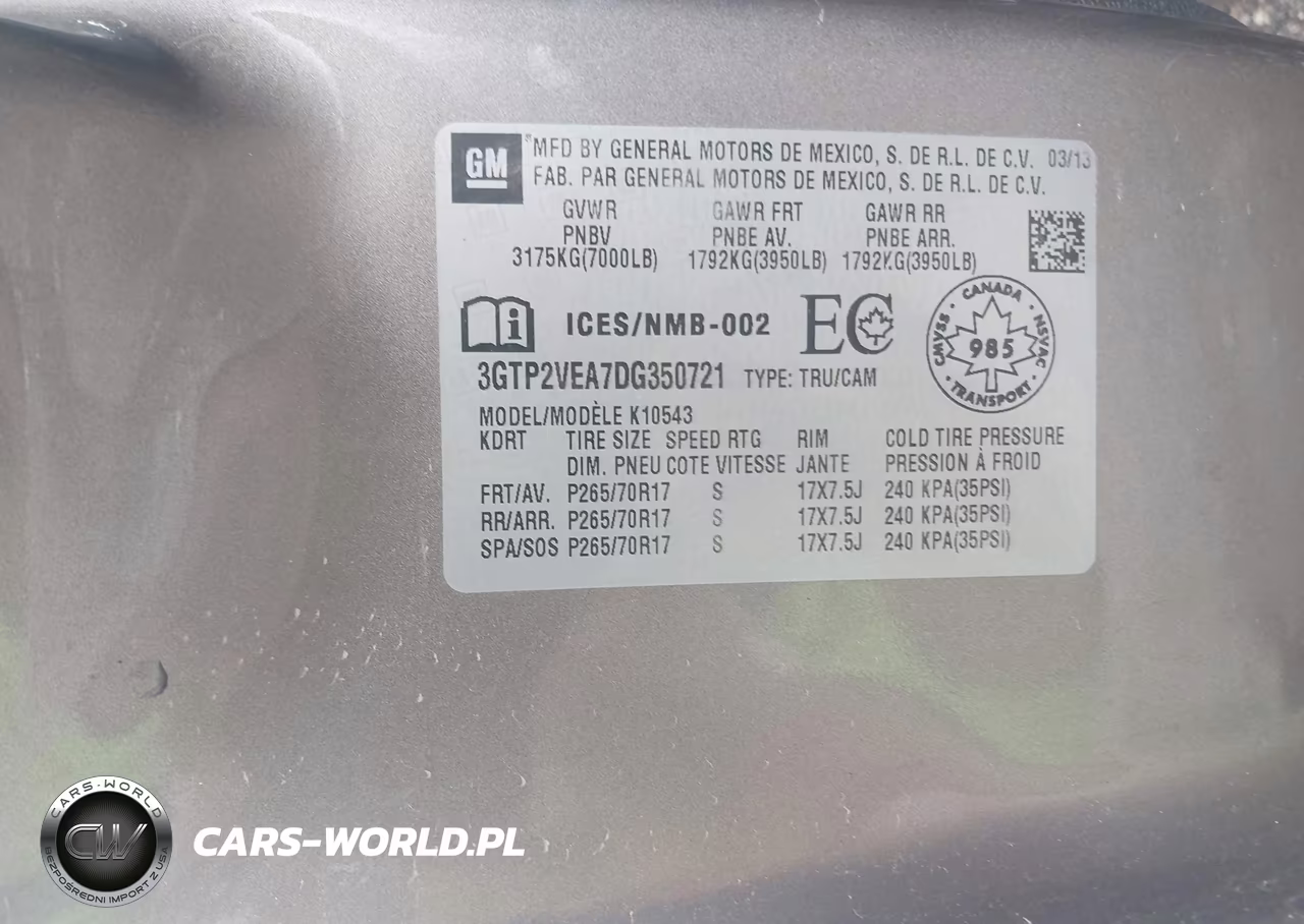 2013 GMC Sierra 1500 Sle VIN:3GTP2VEA7DG350721 - 9