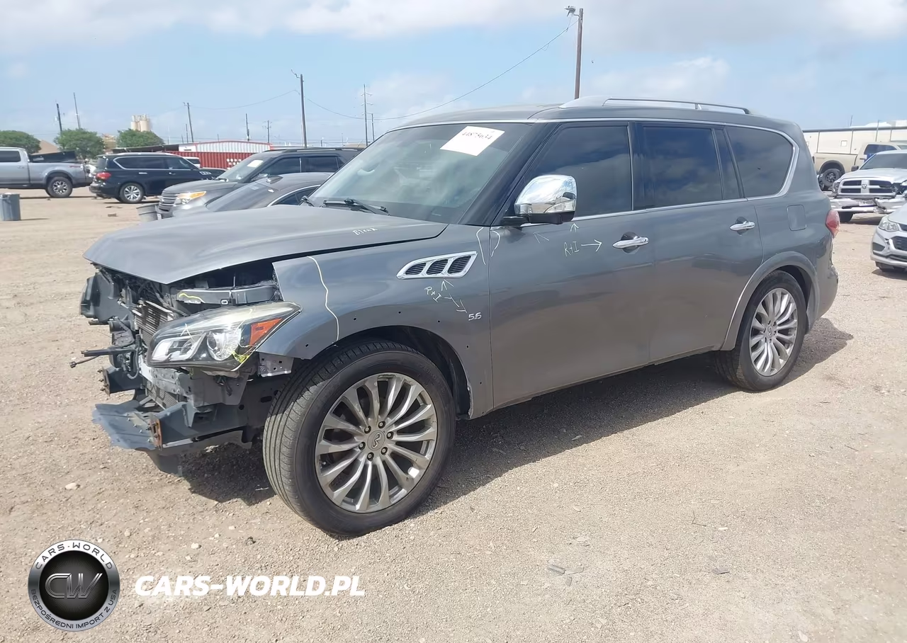 2016 Infiniti Qx80 VIN:JN8AZ2NE0G9126427 - 2