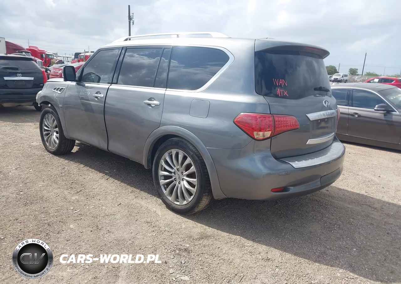 2016 Infiniti Qx80 VIN:JN8AZ2NE0G9126427 - 3