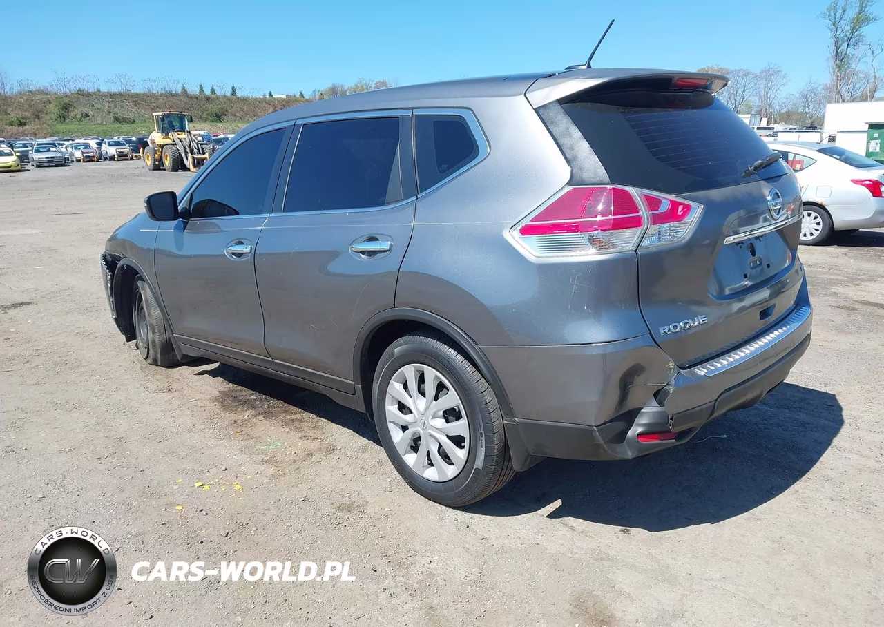 2015 Nissan Rogue S VIN:KNMAT2MV9FP528505 - 3