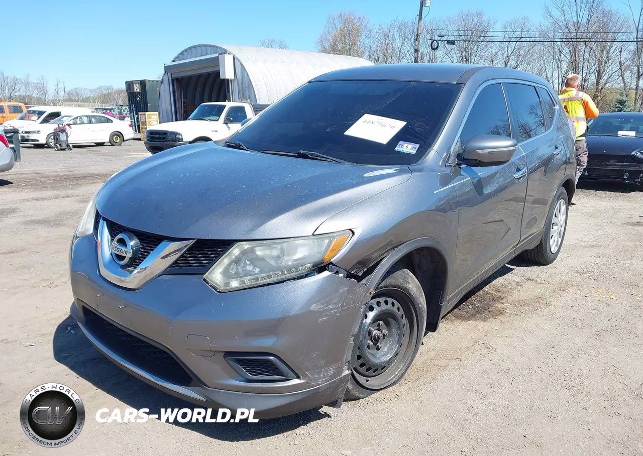 2015 Nissan Rogue S VIN:KNMAT2MV9FP528505 - 6