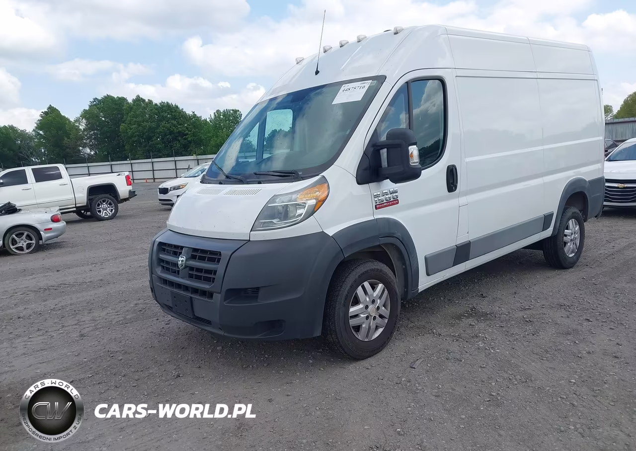 2016 Ram Promaster 1500 VIN:3C6TRVBG3GE109913 - 2
