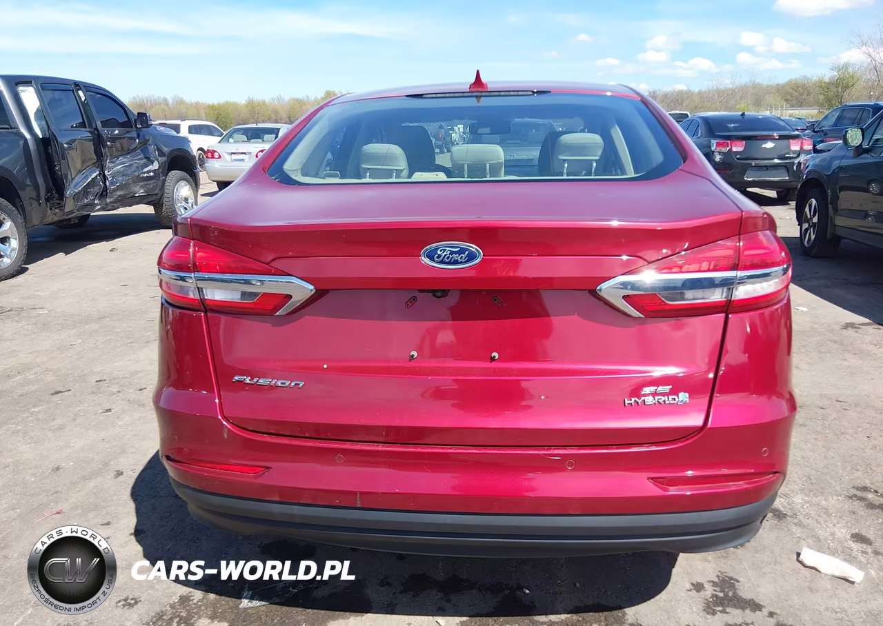 2019 Ford Fusion Hybrid Se VIN:3FA6P0LU3KR205874 - 16