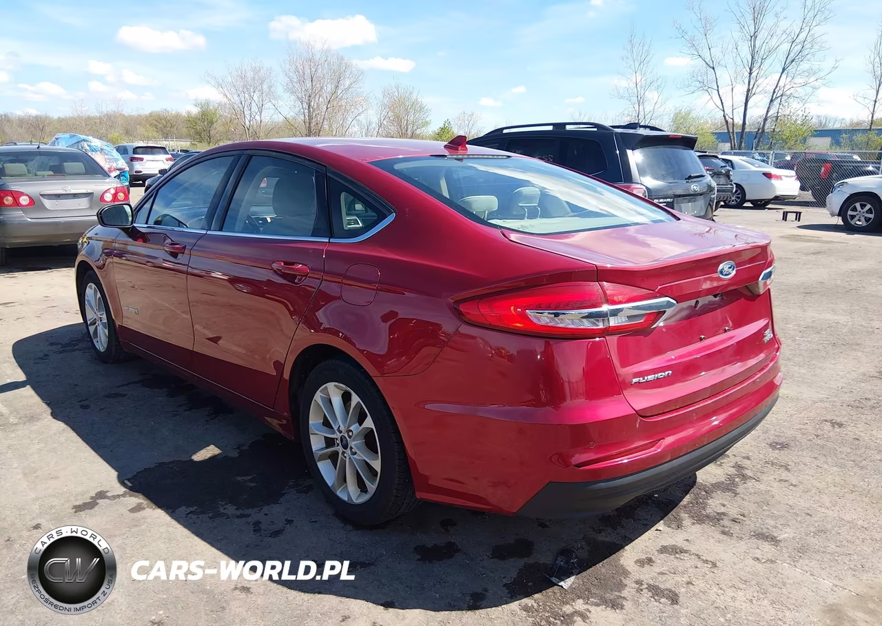 2019 Ford Fusion Hybrid Se VIN:3FA6P0LU3KR205874 - 3