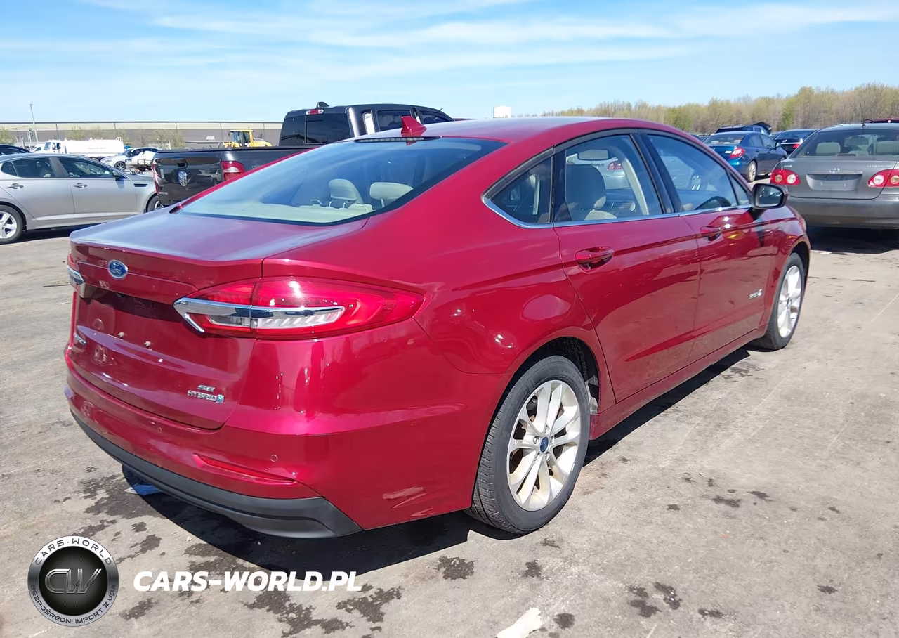2019 Ford Fusion Hybrid Se VIN:3FA6P0LU3KR205874 - 4