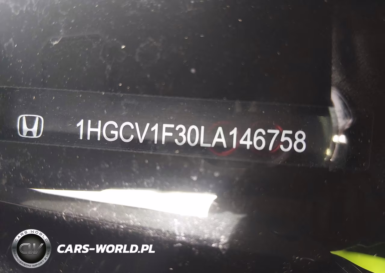 2020 Honda Accord Sport VIN:1HGCV1F30LA146758 - 9