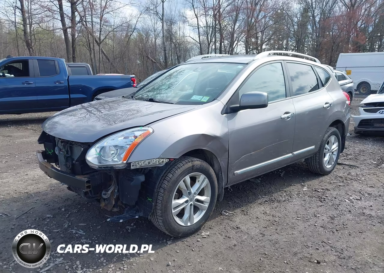 2013 Nissan Rogue Sv VIN:JN8AS5MVXDW137178 - 2