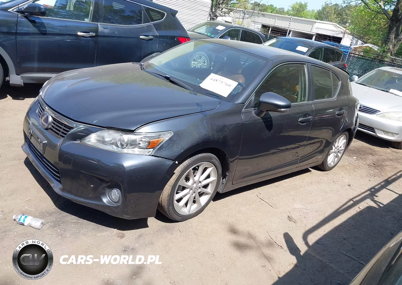 2011 Lexus Ct 200H Premium VIN:JTHKD5BH2B2014422 - 2