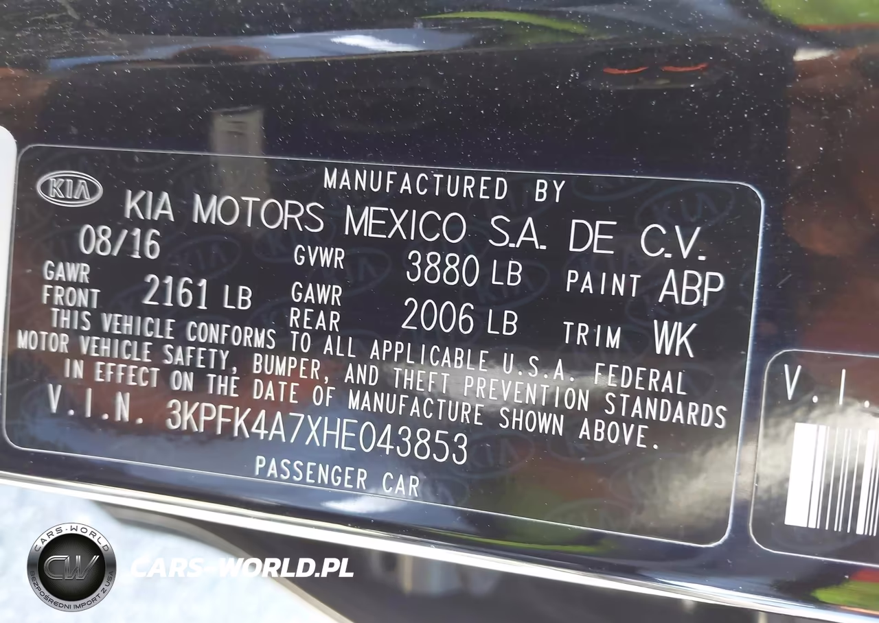2017 Kia Forte Lx VIN:3KPFK4A7XHE043853 - 9