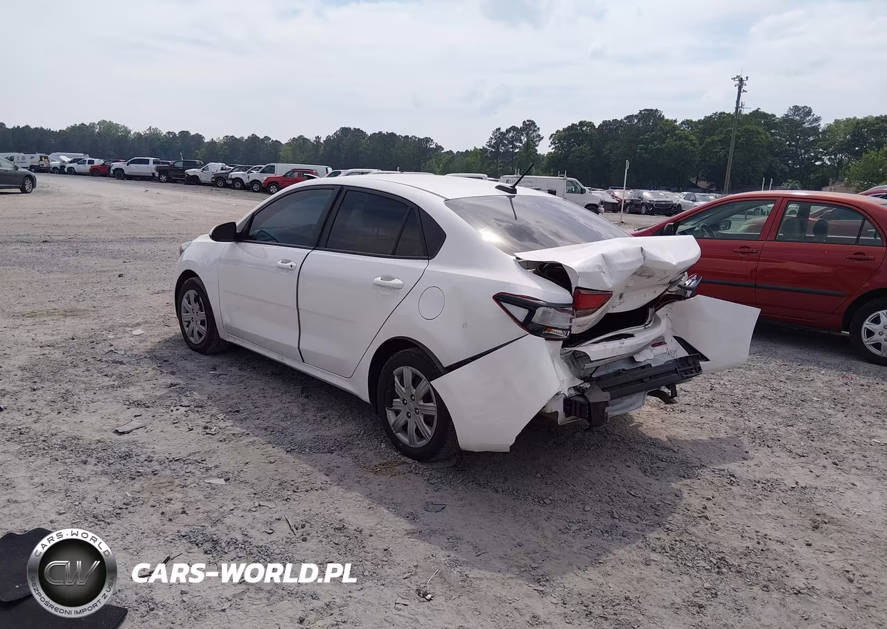 2022 Kia Rio Lx VIN:3KPA24AD7NE484268 - 3