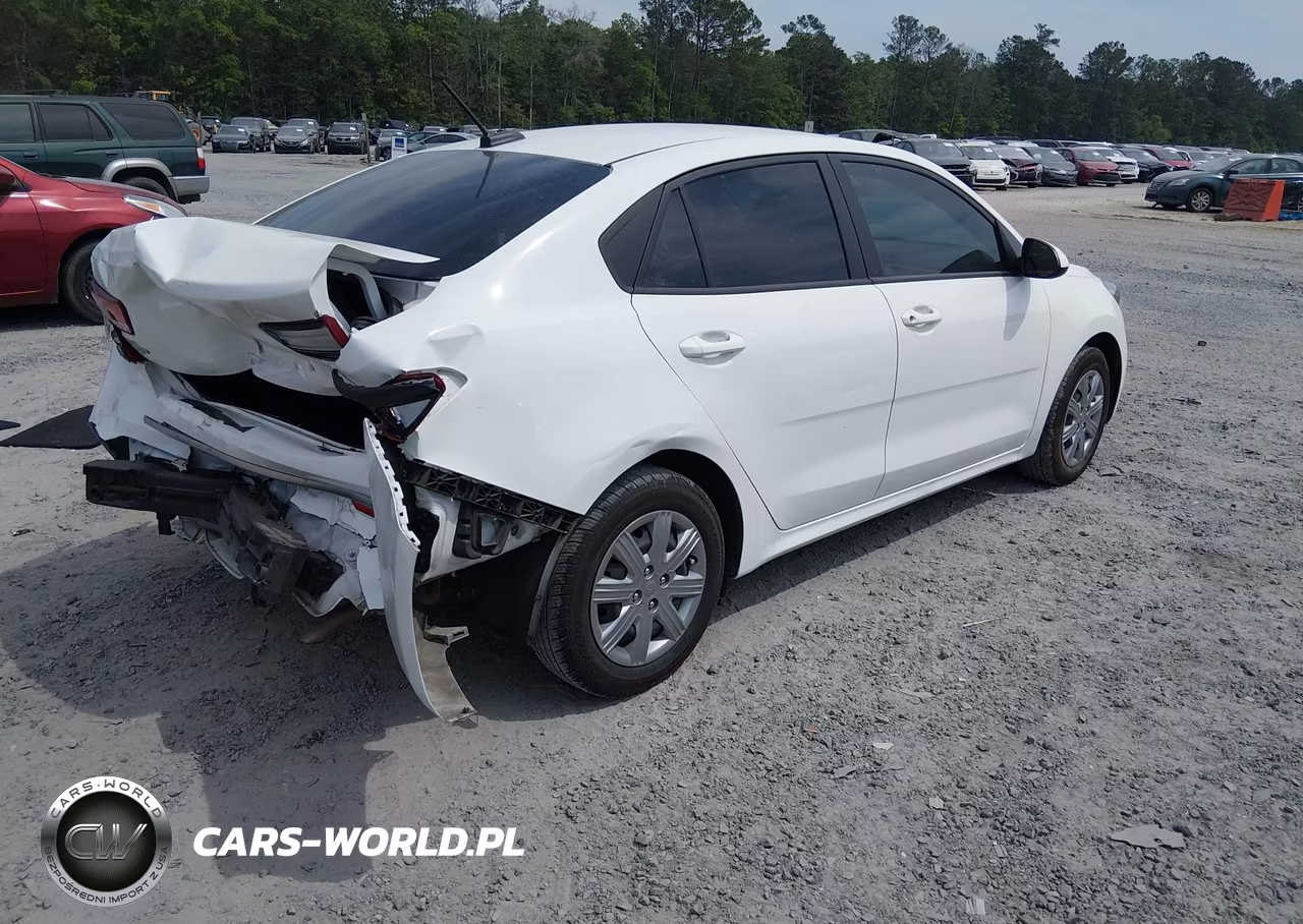 2022 Kia Rio Lx VIN:3KPA24AD7NE484268 - 4