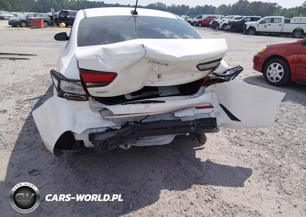 2022 Kia Rio Lx VIN:3KPA24AD7NE484268 - 6