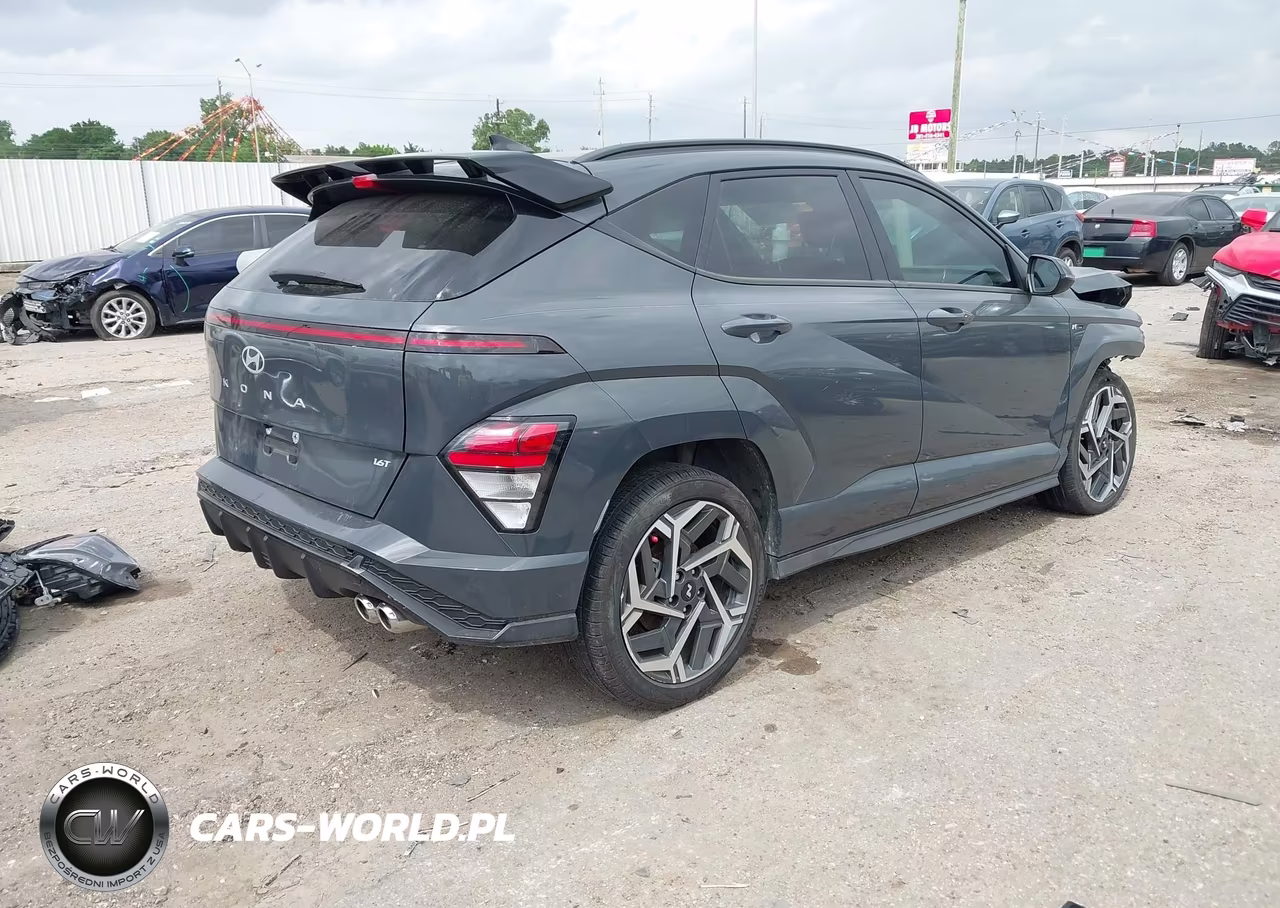 2024 Hyundai Kona N Line VIN:KM8HA3A38RU155908 - 4