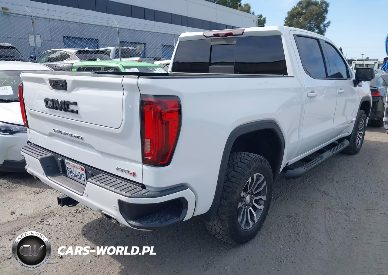 2022 GMC Sierra 1500 4Wd Short Box At4 VIN:3GTPUEEL5NG558870 - 4