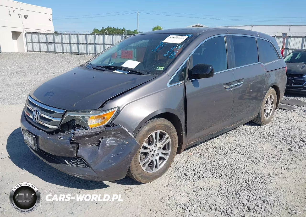 2011 Honda Odyssey Ex-L VIN:5FNRL5H61BB088744 - 2