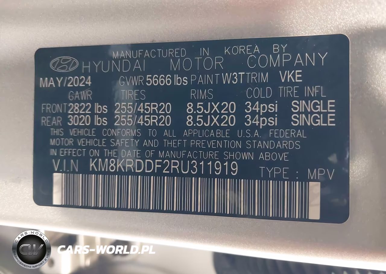 2024 Hyundai Ioniq 5 Limited VIN:KM8KRDDF2RU311919 - 9