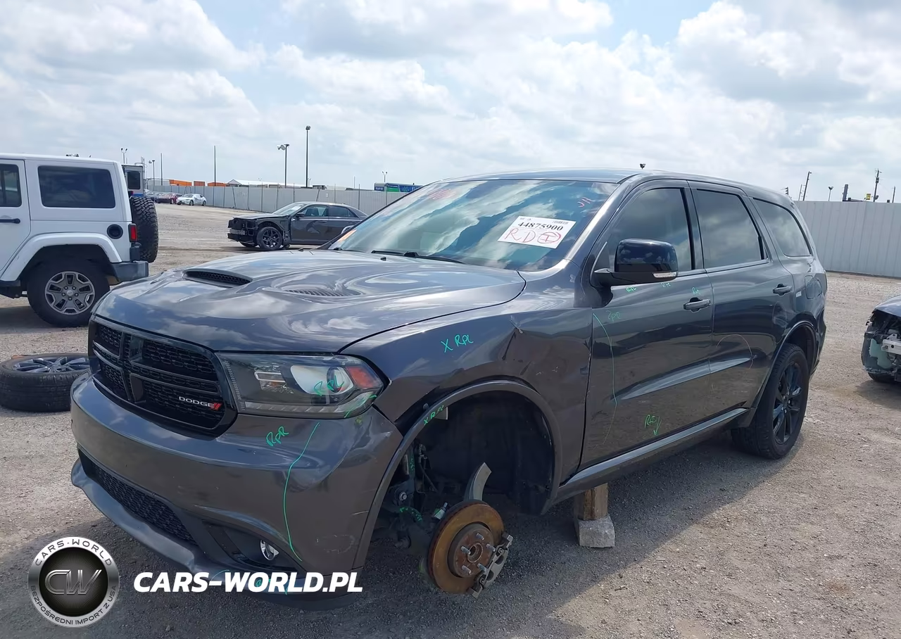 2018 Dodge Durango Gt Rwd VIN:1C4RDHDG8JC329062 - 2