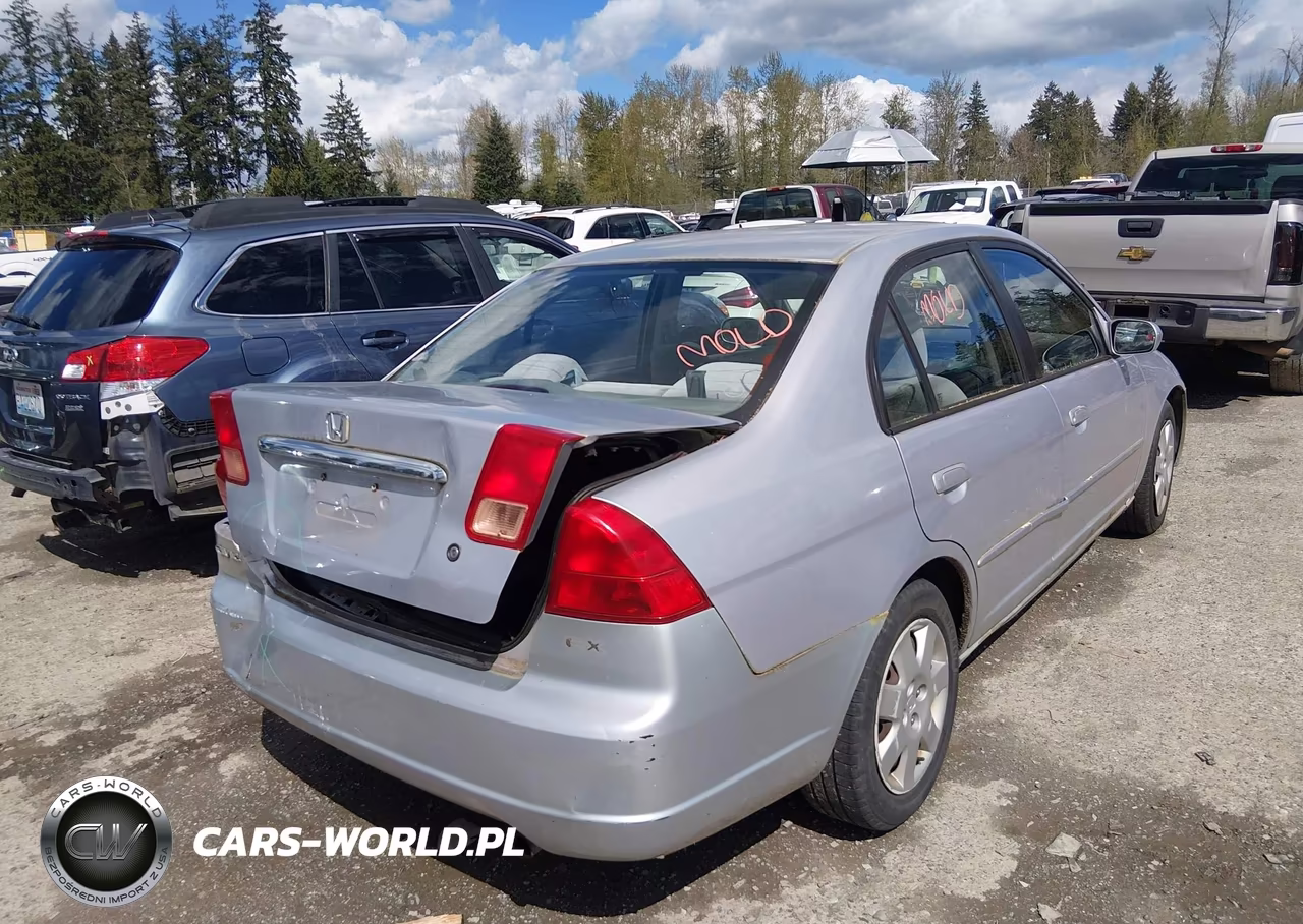 2002 Honda Civic Ex VIN:1HGES26862L070954 - 13